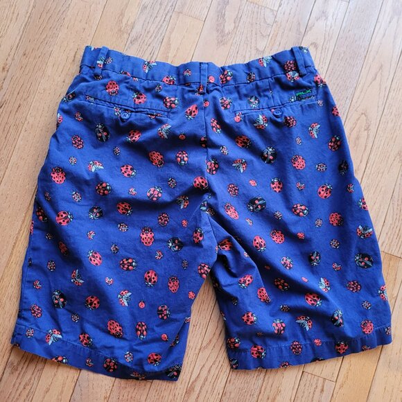 RLX Ralph Lauren Golf Shorts Ladybug Print Purple Blue Men's Size 34 Stretch Fit - Picture 4 of 12
